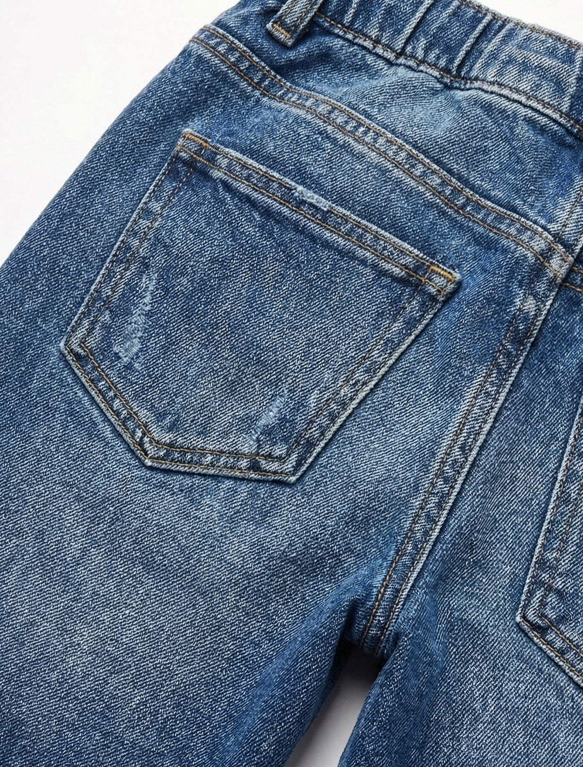 Denim Jogger Pants