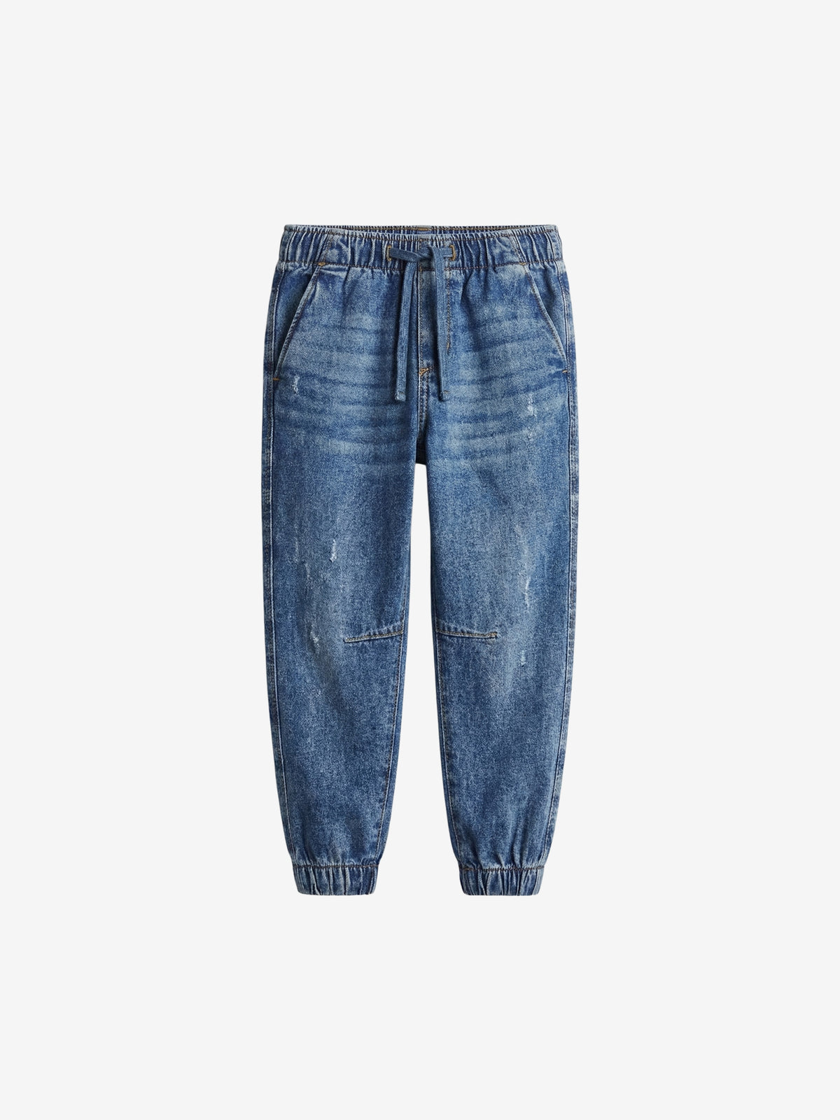 Denim Jogger Pants