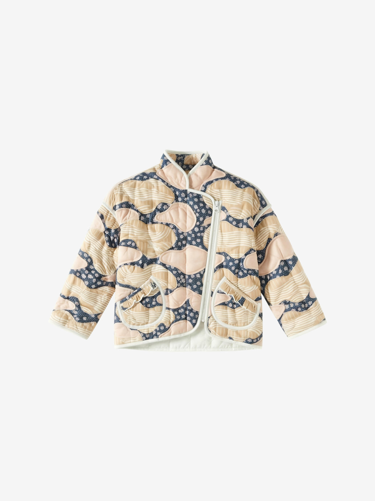 Quilted Print Jacket