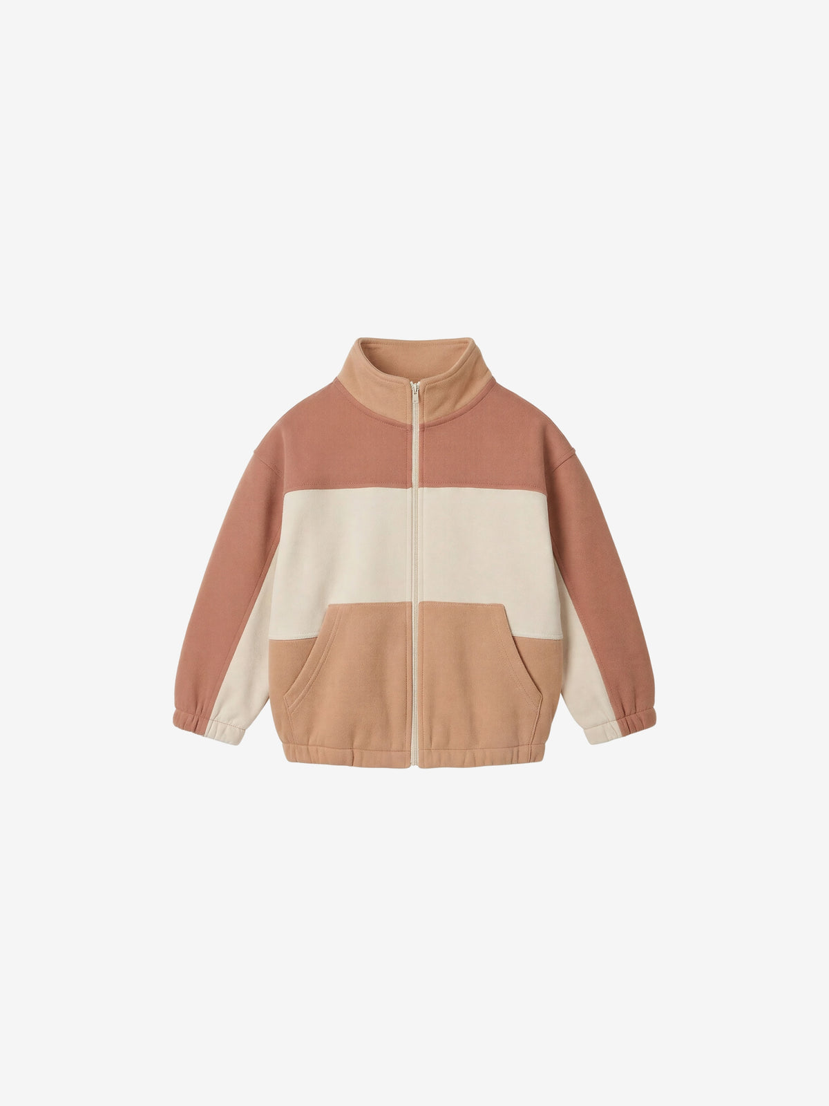 Color Block Zip Jacket