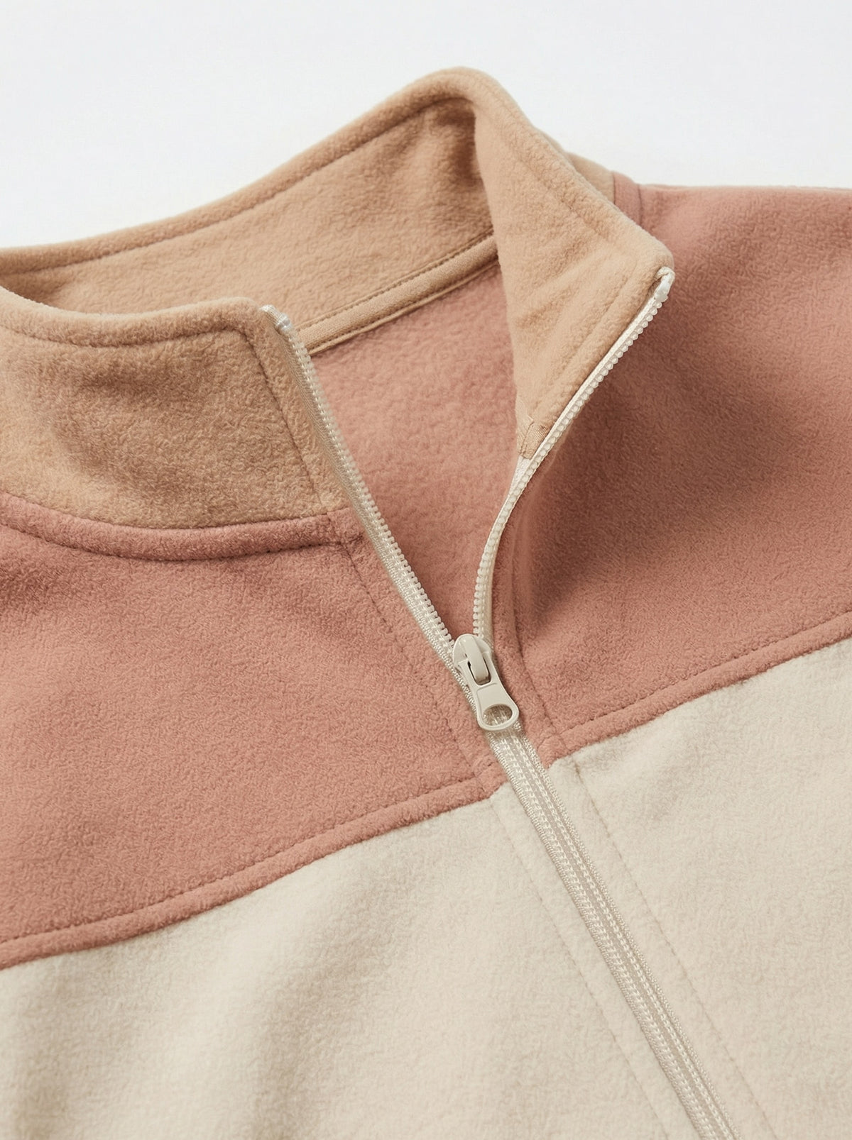 Color Block Zip Jacket
